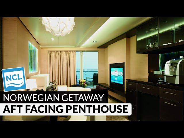 Norwegian Getaway | Haven Aft-Facing Penthouse Full Tour & Review 4K | Category H7