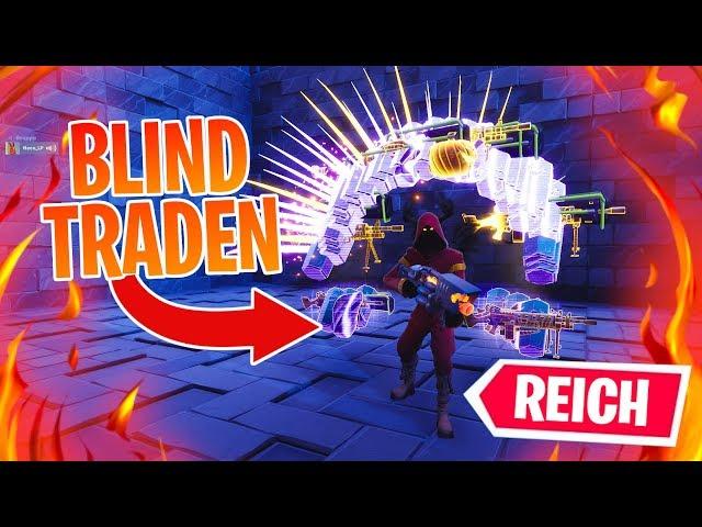 der REICHSTE SPIELER EVER VERLIERT ALLES?!  25K SONNEN BLIND TRADEN  Fortnite Rette die Welt