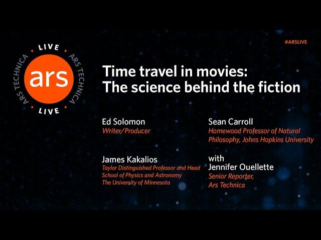 Ars Live: Time Travel In Movies—The Science Behind The Fiction