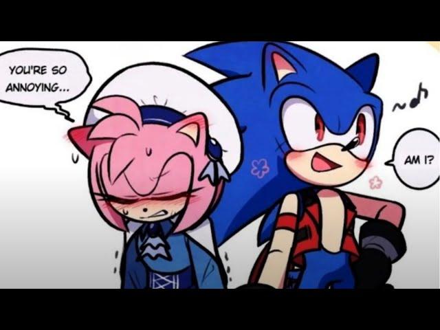 Sonic and Amy's Moment (Sonic Comic Dub)