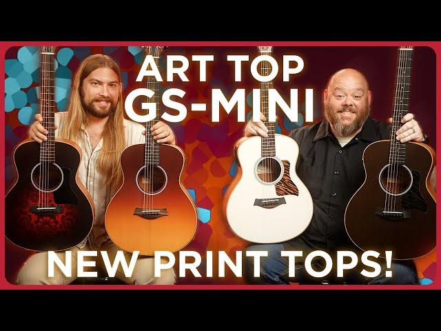 The Taylor GS Mini Got Pretty! New Assorted Art Top GS Mini's are Here