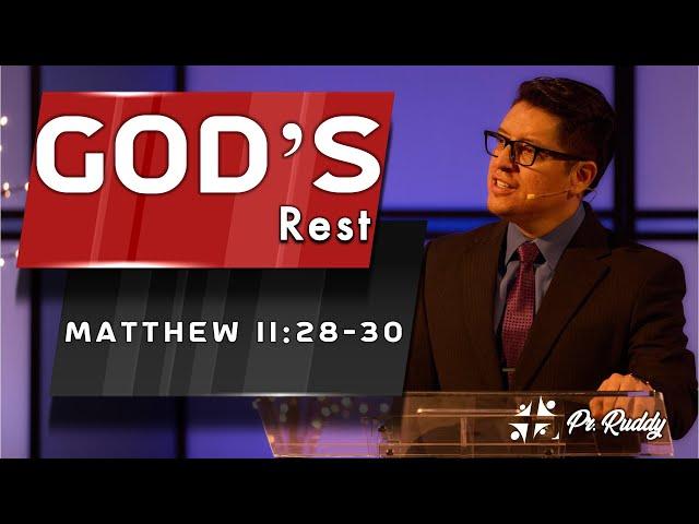 "GOD'S REST" - Pr. Ruddy Vivanco