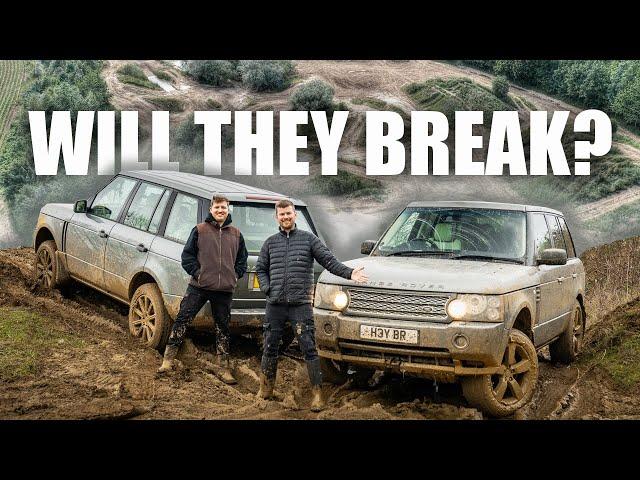 TAKING OUR CHEAP RANGE ROVERS OFF-ROADING! WILL THEY SURVIVE?