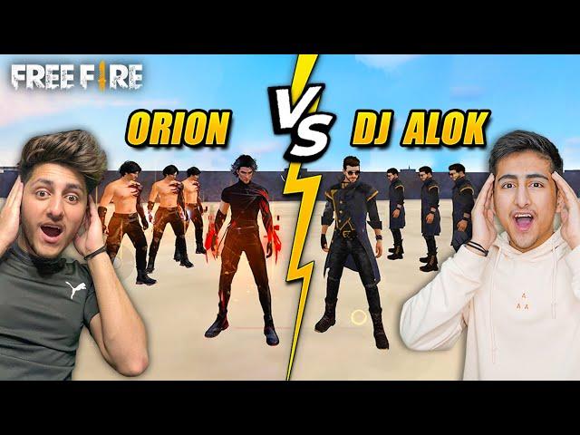 Orion Vs Dj Alok Factory Challenge 4 Vs 4 Who Will Win - Garena Free Fire