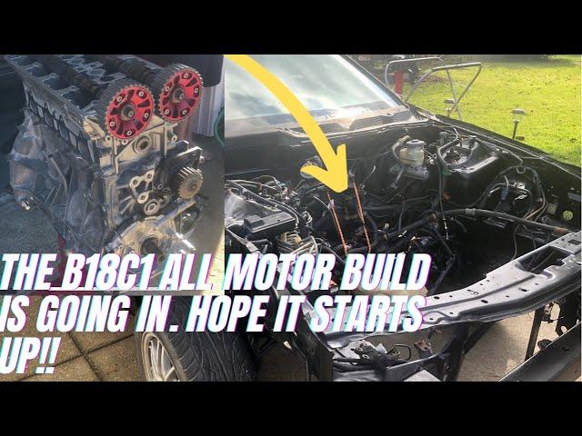 2000 Jdm Integra Gsr b18c1 build. Installing the rebuilt b18c1 all motor. b18c1 gsr #b18c1 vtec