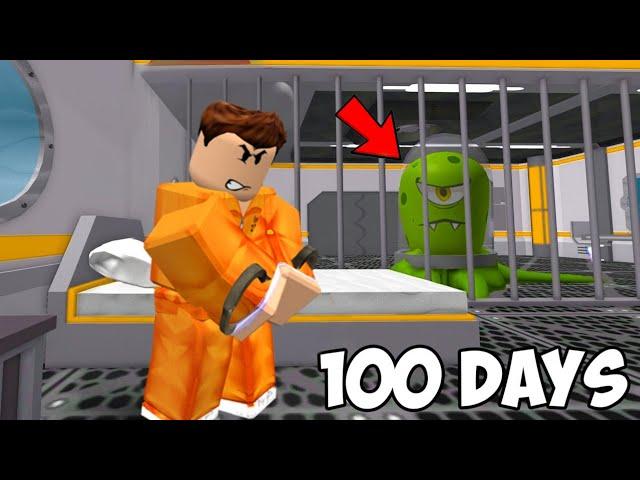 I Survived & Escaped ALIEN Prison In ROBLOX