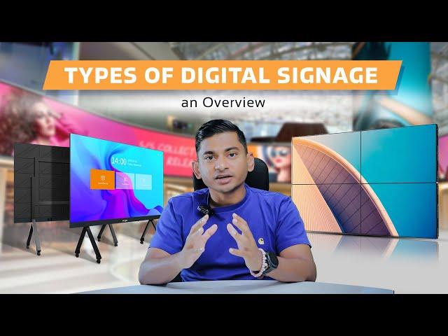 Different types of Digital Signage Explained (Feat. Philips, Absen, Doit Vision and Peerless AV)