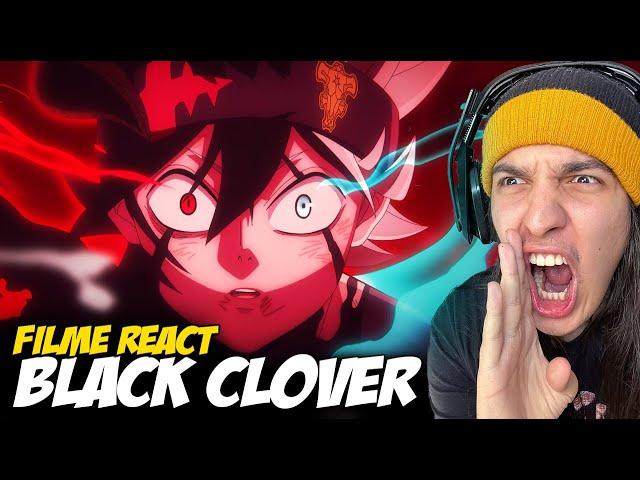 MELHOR FILME DE ANIME! ASTA VS CONRAD: LUTA ÉPICA! - React Black Clover: Sword of The Wizard King