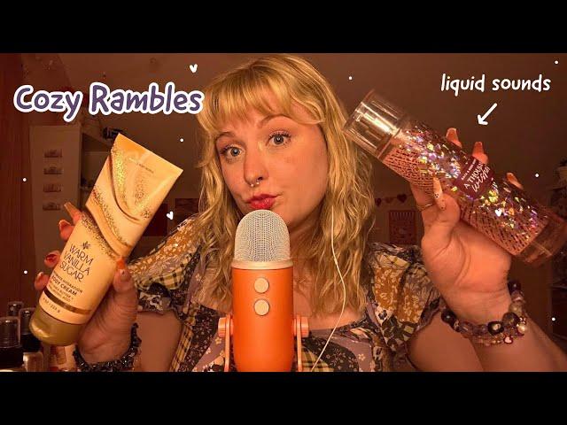 ASMR My Perfume and Lotion Collection! Bottle Shaking, Lid Sounds, Tapping, and Rambling 