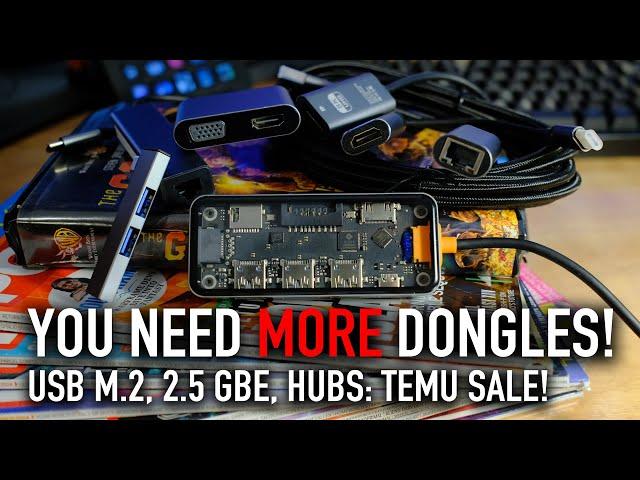 How to Buy USB Hubs, Adapters, & Dongles - I Show You What to Look For (Temu Sale)