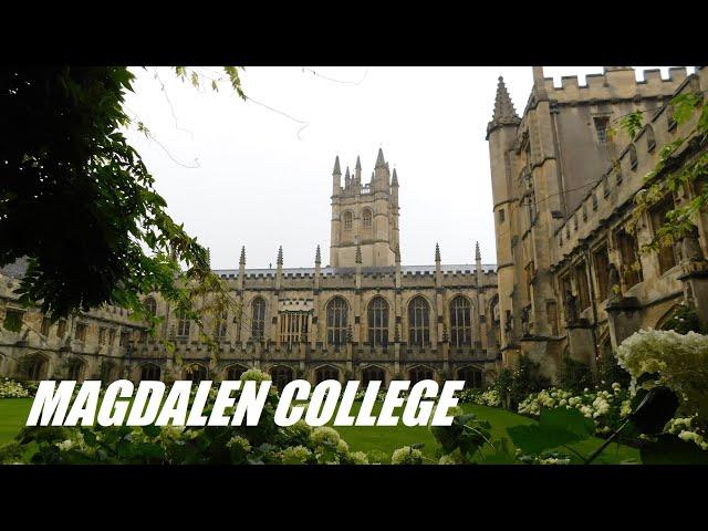 Inside Magdalen College, Oxford! (2021) #MAGDALENCOLLEGE