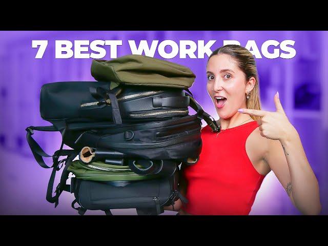 7 Best Work Backpacks for Women! (#2 and #7 are my favorite!)