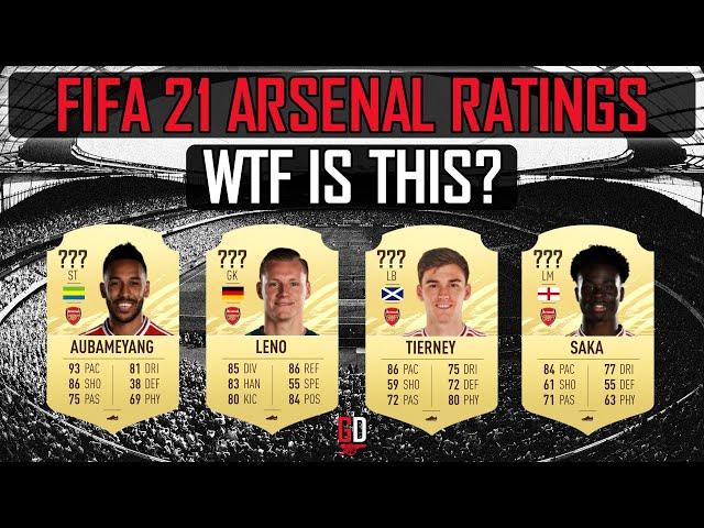 FIFA 21 Arsenal Player Ratings - REACTION! ‍️ | Gunners Daily 