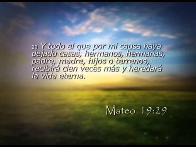 Reavivados por su Palabra - 20/11/2014 - Mateo 19