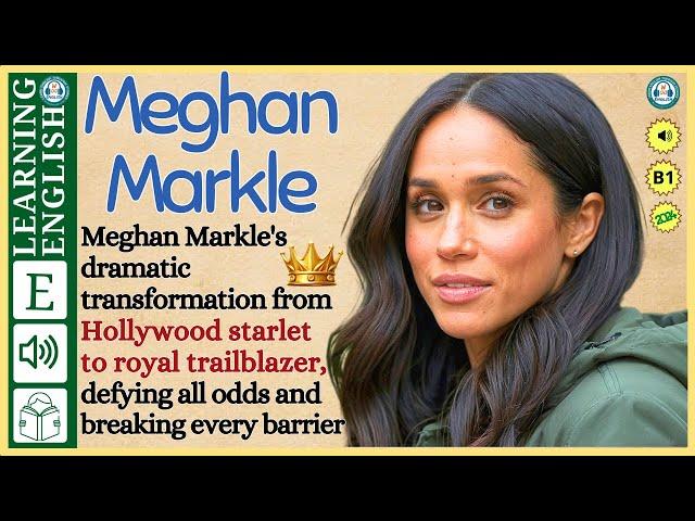 interesting story in English   Meghan Markle story in English with Narrative Story