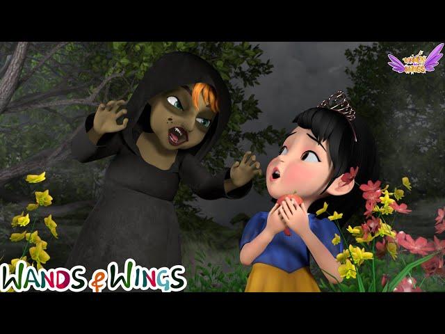 Snow White and the Evil queen | Princess Story | Nursery Rhymes - Wands and Wings