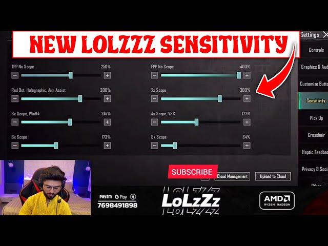 LolzZz Gaming Sensitivity Settings | Lolzzz Gaming New Sensitivity Settings | Mr Emoji Gaming