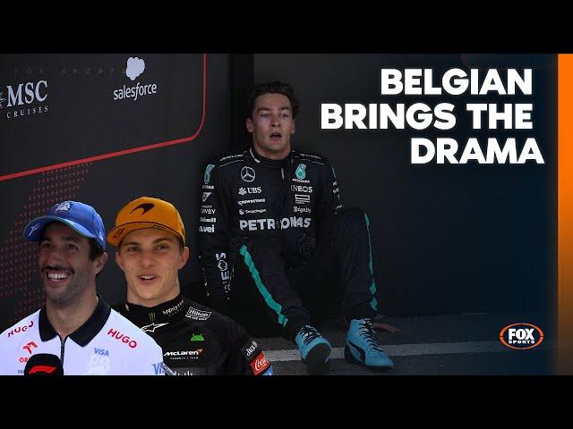 ‘Heartbreaking’ F1 twist as star stripped of win; Piastri second after near-disaster | Belgium GP 