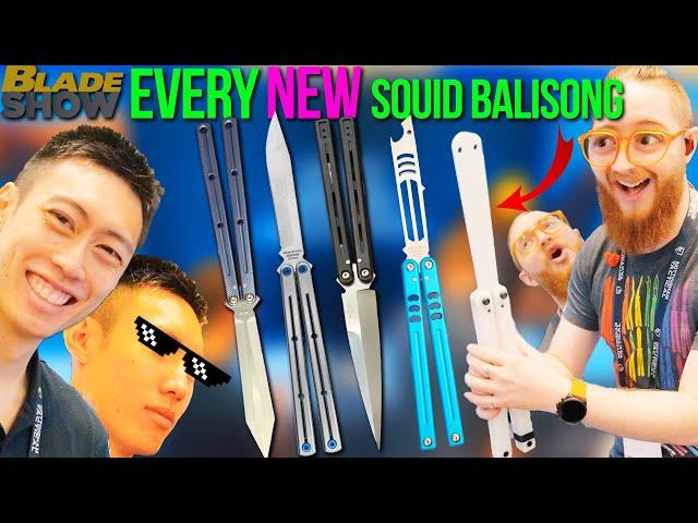 HUGE Squid Industries Balisong News at Blade Show 2024!