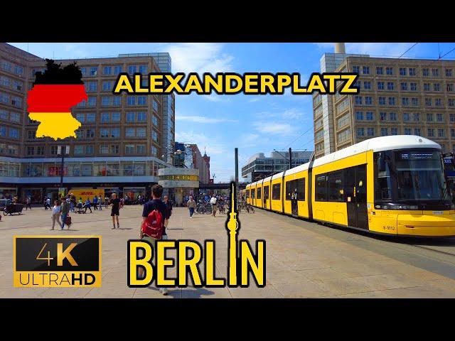 ⁴ᴷ⁶⁰  Berlin | Alexanderplatz | Walking Tour (June 2023) [4K]