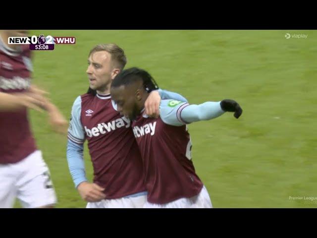 Aaron wan-Bissaka Goal - Newcastle United vs West Ham (0-2), All Goals Results/Extended Highlights.