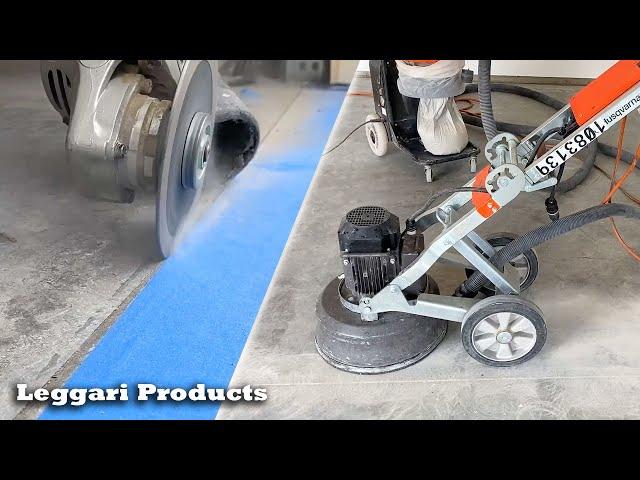Learn How To Prep Concrete Floors Like The Pros For Metallic Epoxy Install  | Start To Finish