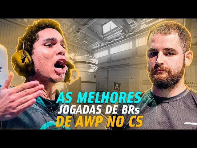 Jogadas de AWP que pareciam impossíveis e um BR provou o contrario... Melhores momentos no CS:GO