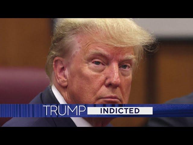 Former president Trump pleads not guilty to 34 felony charges