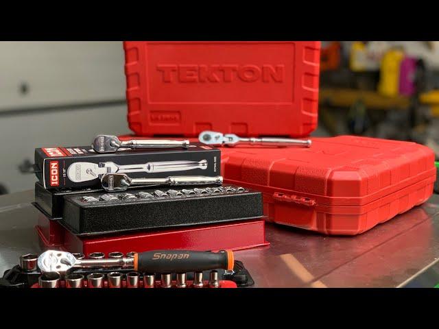 $200 worth of SNAP-ON vs TEKTON vs Harbor Freight ICON tools