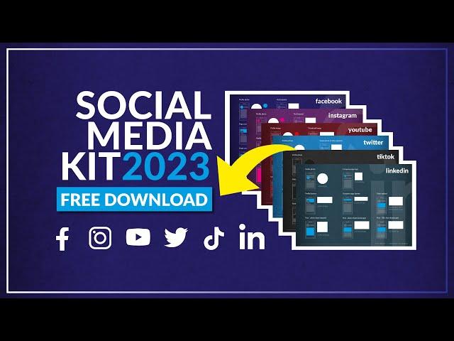 Social Media Kit 2023 - FREE DOWNLOAD (Tips & Tricks) - #DIGITAL