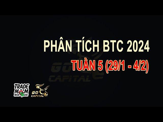 Phân tích BTC 2024 Tuần 5 (29/1 - 4/2)| Go Capital