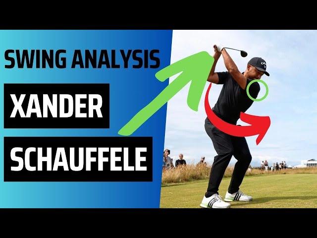 Xander Schauffele Swing Analysis Slow Motion The Open Champion