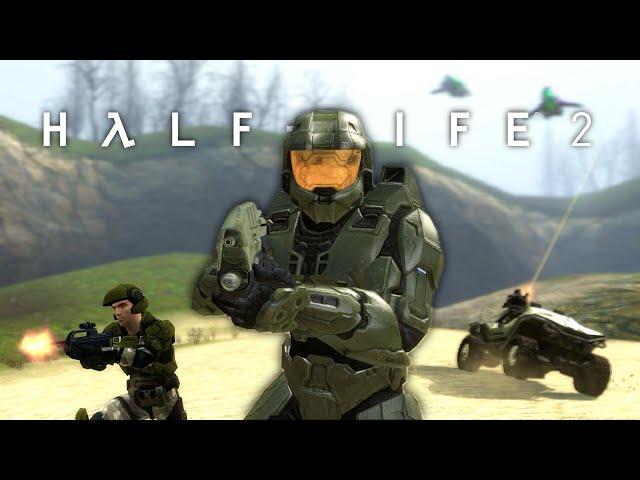 What Is Half-Life 2 Like As MASTER CHIEF?