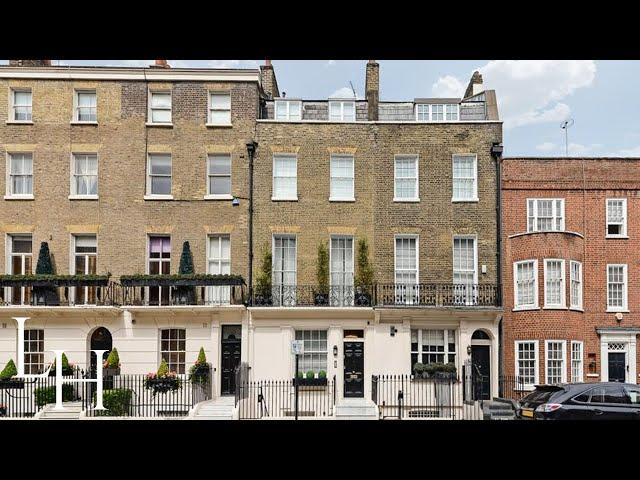 Inside a £15,000,000 Georgian townhouse in Belgravia, Central London