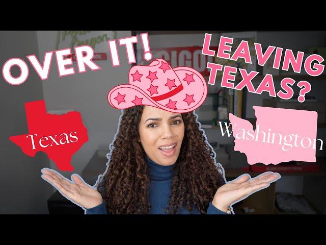 OVER IT?! Why Are People Leaving Texas & Moving to Washington State