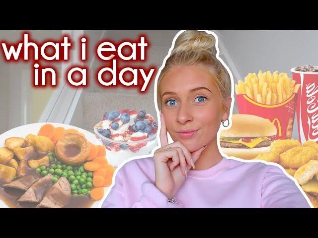 what I ACTUALLY eat in a day IN SUMMER! ️