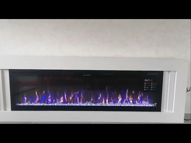 Электрокамин RealFlame Stockholm с очагом Saphir 60 Белый