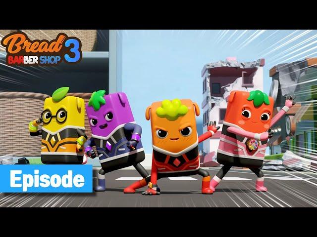 BreadBarbershop3 | KniePpnie Heroes | Full Epsidoes | english/animation/dessert