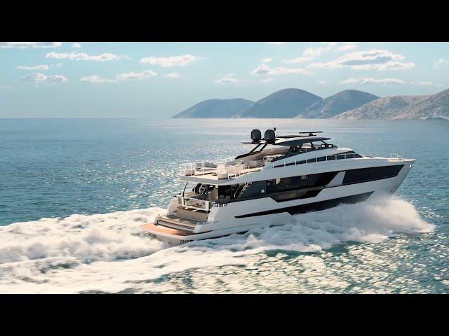 Luxury Flybridge Yacht - A new era of comfort begins.