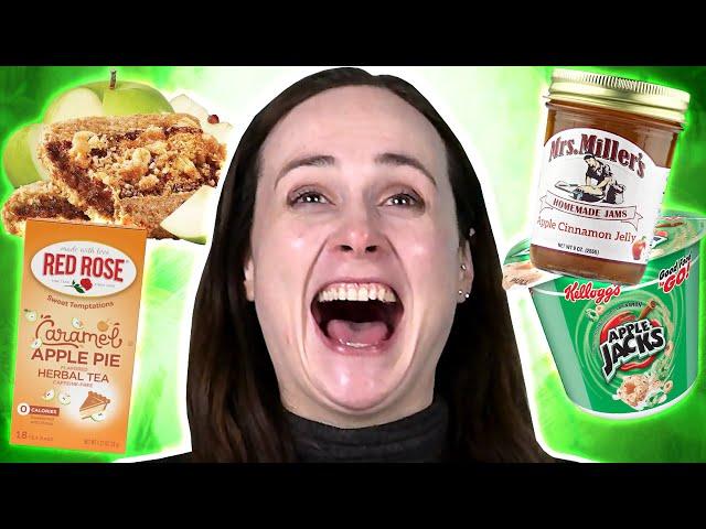 Irish People Try Apple Flavoured Everything