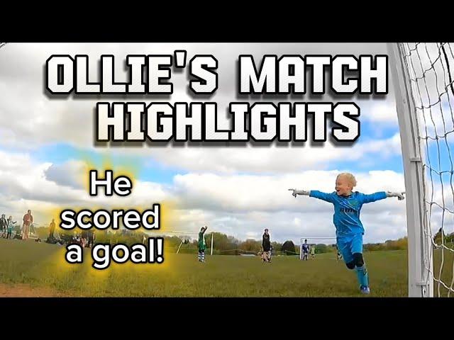 Ollie match highlights! He scored a goal