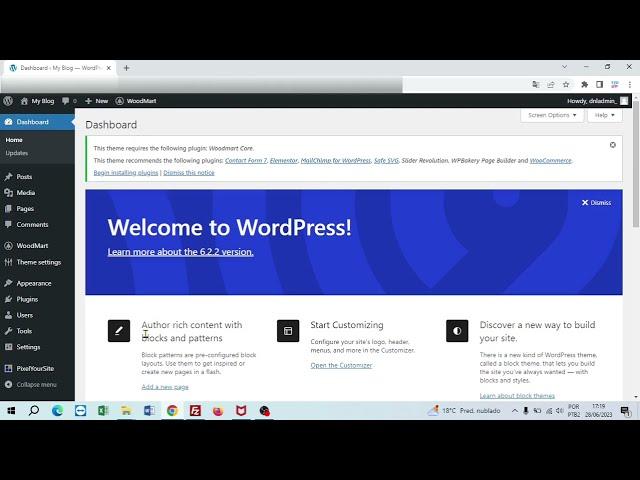 How to update Wordpress Theme manually?