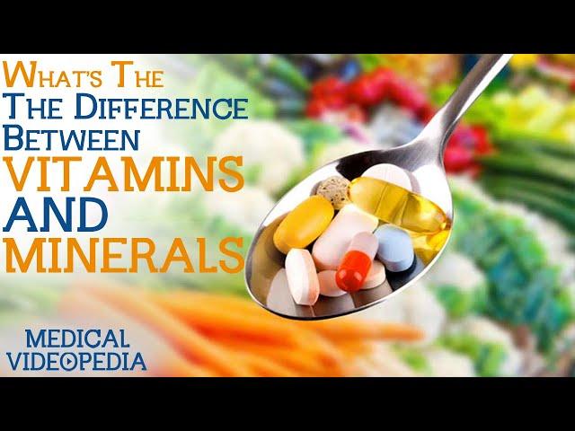 The Difference Between Vitamins & Minerals