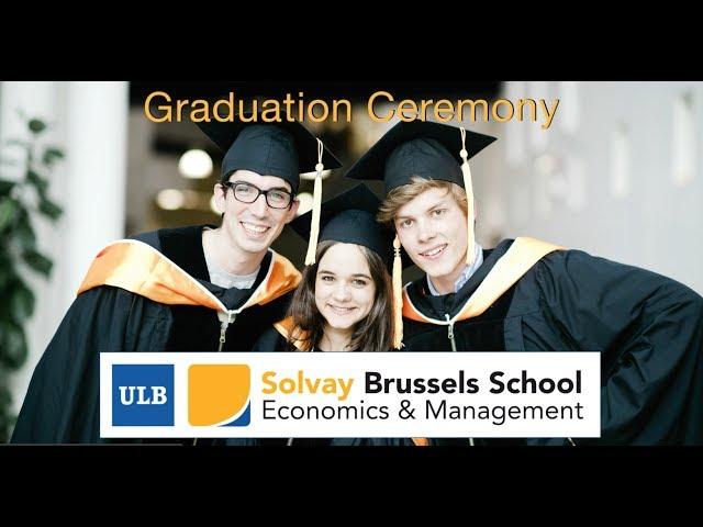 Graduation Ceremony 2013 - Solvay Brussels School of Economics and Management - ULB