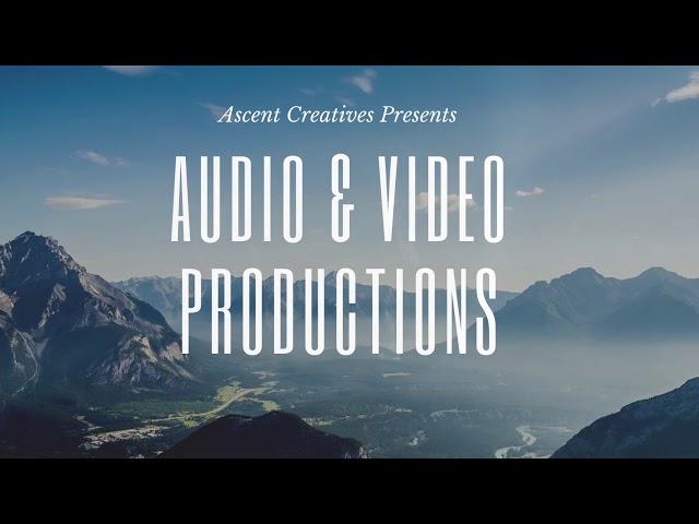 Audio & Video Productions - Student Creations