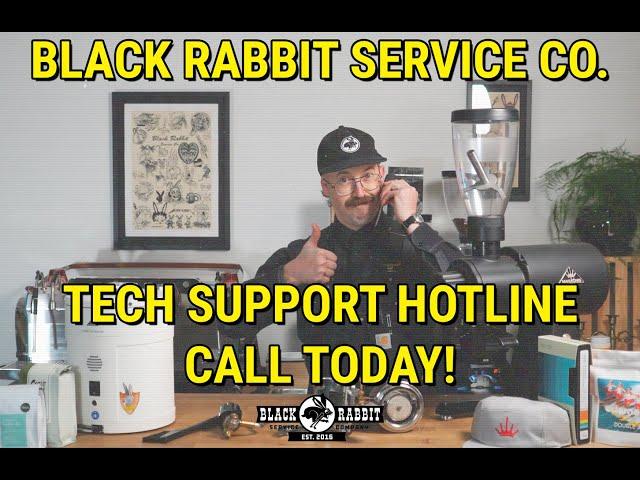 Espresso Machine & Coffee Grinder Tech Support Hotline - Call Today! | Black Rabbit Service Co.