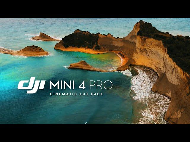 DJI Mini 4 Pro // Cinematic Lut Pack ( for D-LOG M 4K footage )