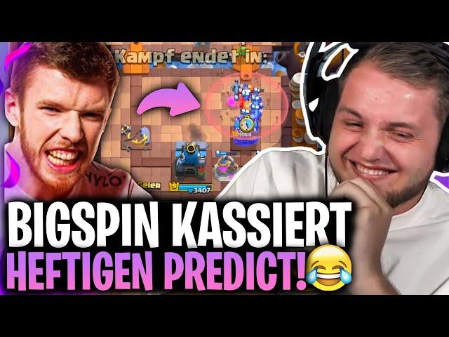  UNBEZAHLBARE MOMENTE mit BIGSPIN! | ICH bin OFFENSICHTLICH der BESSERE Clash Royale SPIELER!