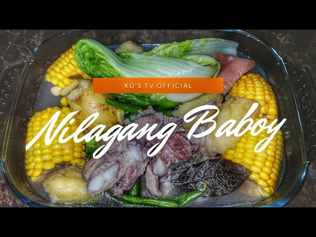 How to cook Nilagang Baboy, Pork Recipe | KD's TV Official