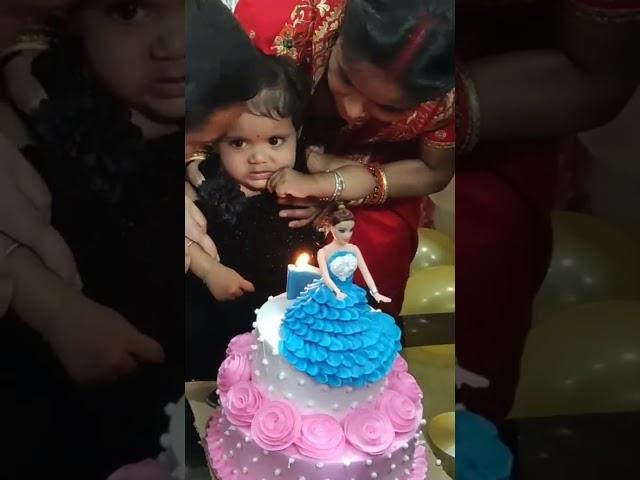 cute baby Krishnavi shorts #ytshorts #2023 #brithday #celebration 